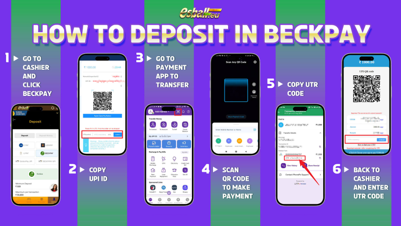 BECKpay UPI Full Guide: How to Deposit in BECKpay Wallet India
