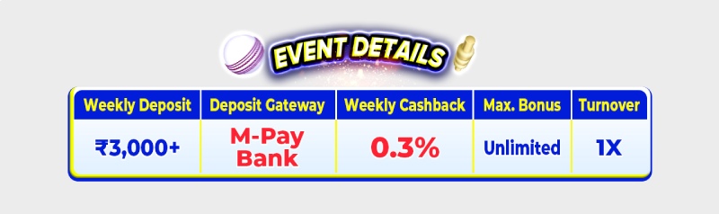 Use Mpay Bank to Get 0.3% Weekly Cashback Unlimited Bonus Use Mpay Bank to Get 0.3% Weekly Cashback Unlimited Bonus