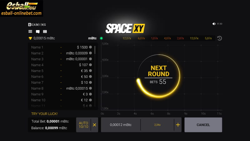 Play BGaming Space XY Game for Money, Free Spins Space XY Play BGaming Space XY Game for Money, Free Spins Space XY