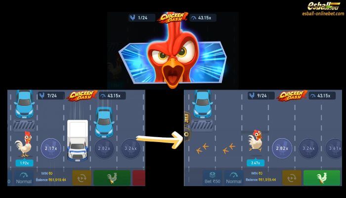 Chicken Dash Game Effect Chicken Dash Game Effect