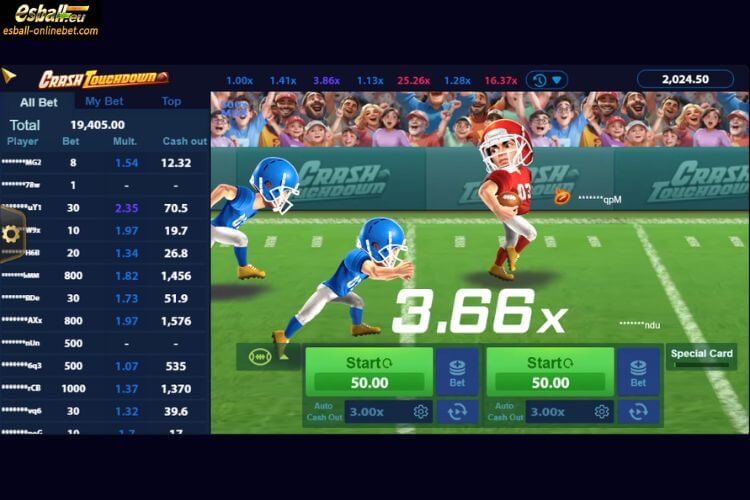 Crash Touchdown Crash Game Big Win Crash Touchdown Crash Game Big Win