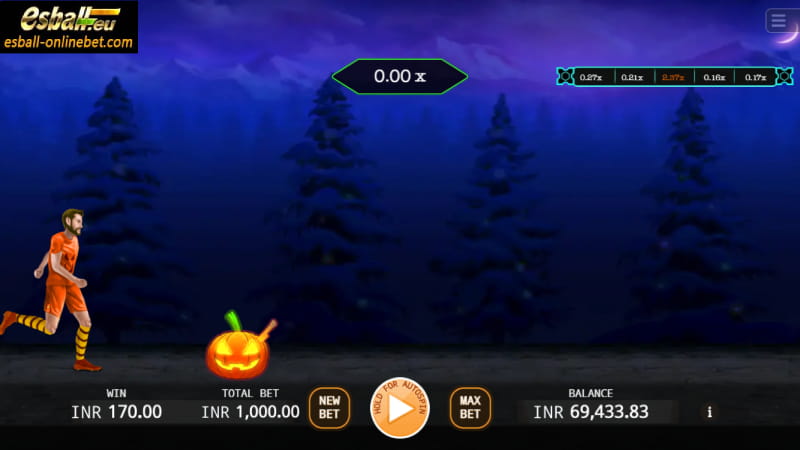 KA Gaming Kick Pumpkin Online Free Play Demo Game Casino India