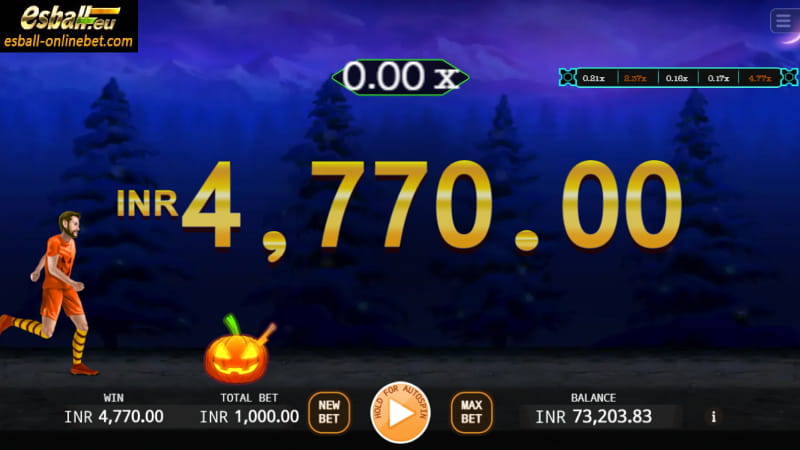 KA Gaming Kick Pumpkin Online Free Play Demo Game Casino India