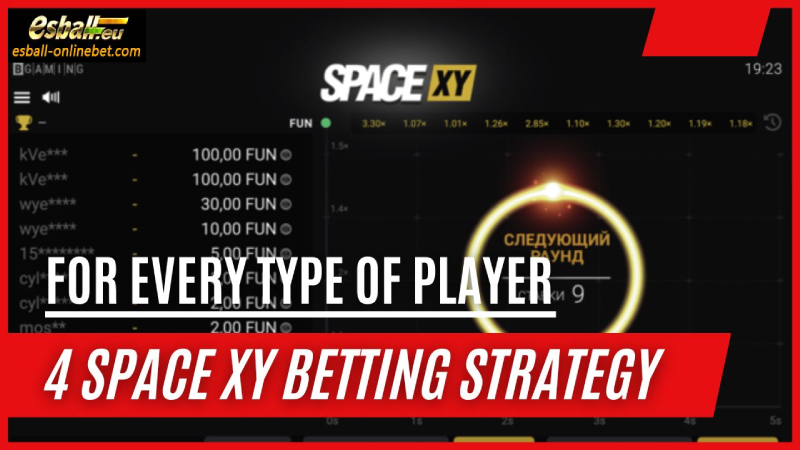 4 Space XY Betting Strategy for Every Type of Player in Cash Game