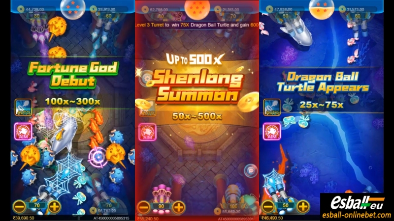 CQ9 Oneshot Fishing Game Features