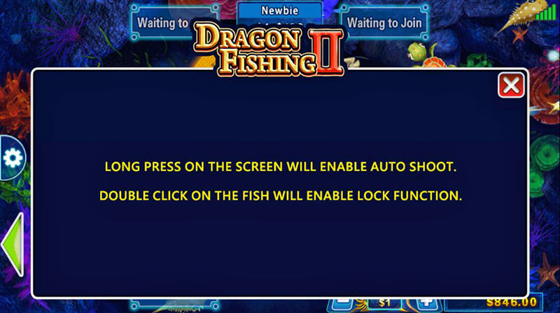 Dragon Fishing II Shooting Game