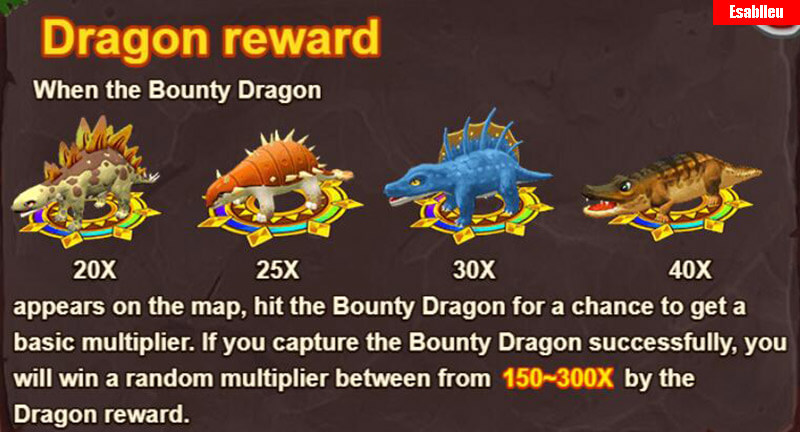 Dragon Master Fish Shooting Game Dragon Reward