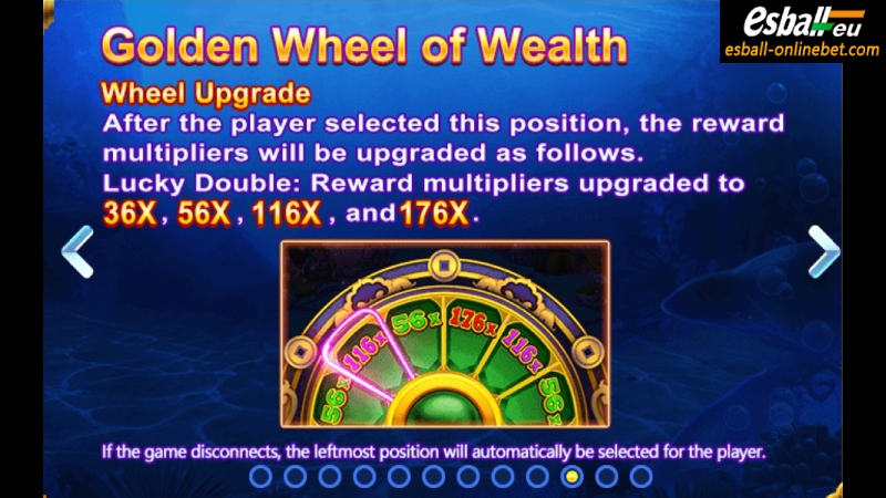 JDB Fishing YiLuFa Game Features- Golden Wheel of Wealth