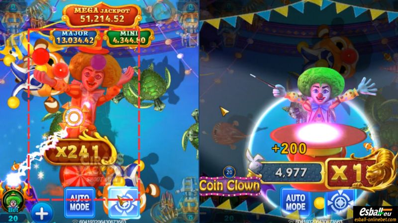 Circus Jackpot Cash Clown Circus Jackpot Cash Clown