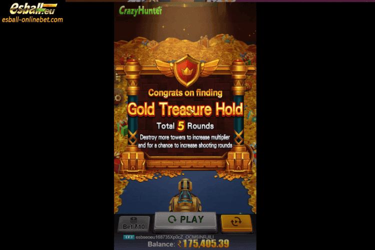 JILI Crazy Hunter - Gold Treasure Hold JILI Crazy Hunter - Gold Treasure Hold