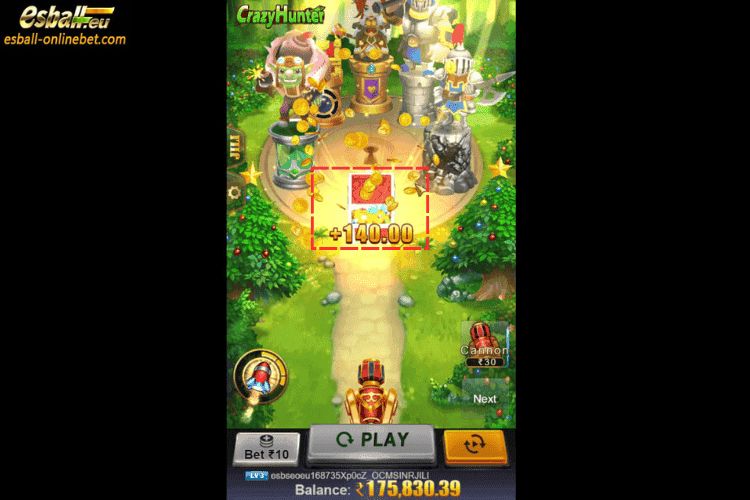 Crazy Hunter Multiplier prize Crazy Hunter Multiplier prize