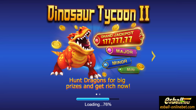 JILI Dinosaur Tycoon 2 Fishing Game Real Money Online 