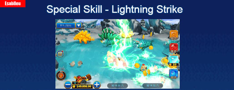 Dinosaur Tycoon Fish Game Golden Special Skill - Lighting Strike