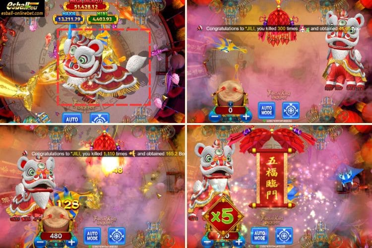 Fortune King Jackpot Lion Dance