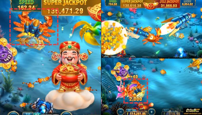 Jackpot Fishing 2 Torpedo Crab