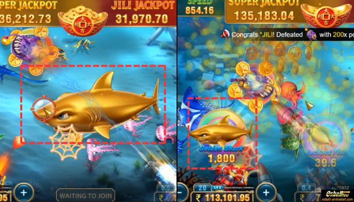 Jackpot Fishing 2 Golden Shark