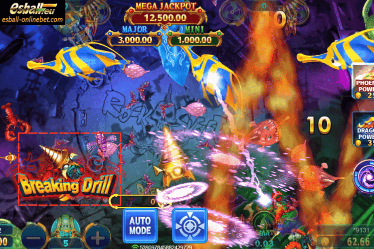 Drill Crab: 120X-180X