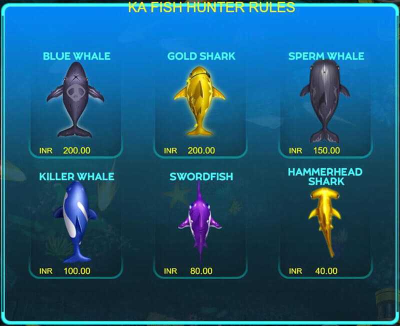 KA Fish Hunter Game Shooting Fish