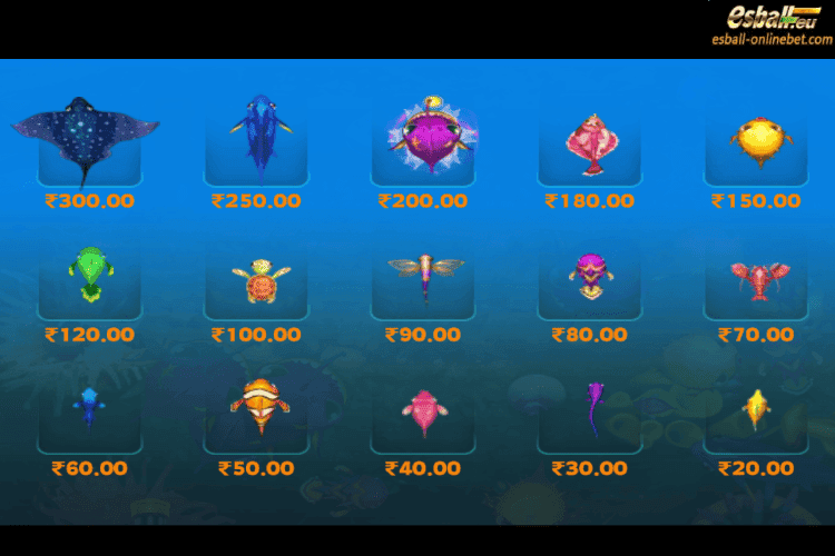 KA Fish Hunter Game Paytable-1 KA Fish Hunter Game Paytable-1