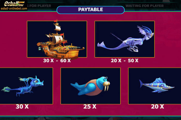 KA Mermaid Hunter Paytable-2 KA Mermaid Hunter Paytable-2