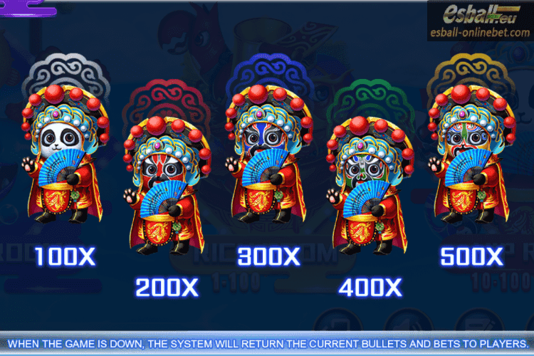 HAIDILAO Paytable 100X-500X HAIDILAO Paytable 100X-500X