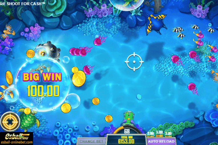 PT Fish Shoot For Cash Big Win PT Fish Shoot For Cash Big Win