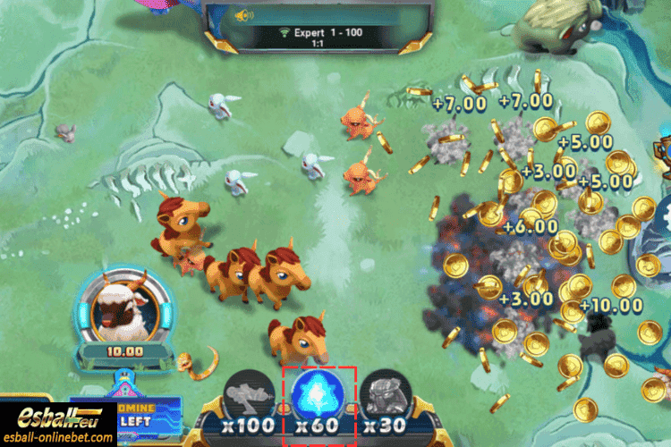 Landmine: 20-500X (Bet 60) Landmine: 20-500X (Bet 60)