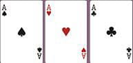 Win Three Cards Card Type - Three of a kind Win Three Cards Card Type - Three of a kind