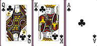 Win Three Cards Card Type - Straight Flush