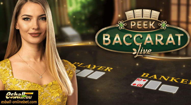 Peek Baccarat Evolution, Peek Baccarat Evolution Rules