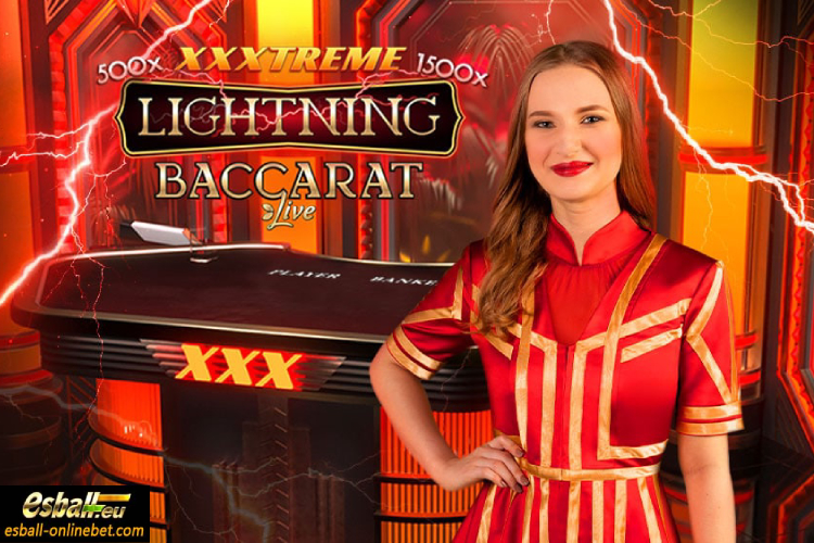XXXtreme Lightning Baccarat, Play XXXtreme Lightning Baccarat Evolution Evolution