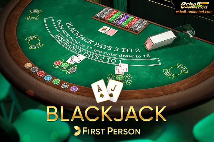 Evolution First Person Blackjack Online, Play First Person Blackjack