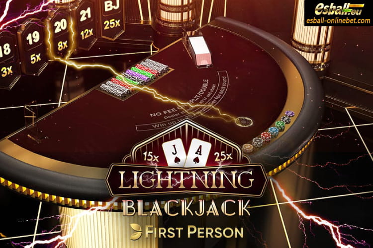 First Person Lightning Blackjack Evolution, Play Online Casino India First Person Lightning Blackjack Evolution, Play Online Casino India