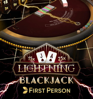 First Person Lightning Blackjack Evolution