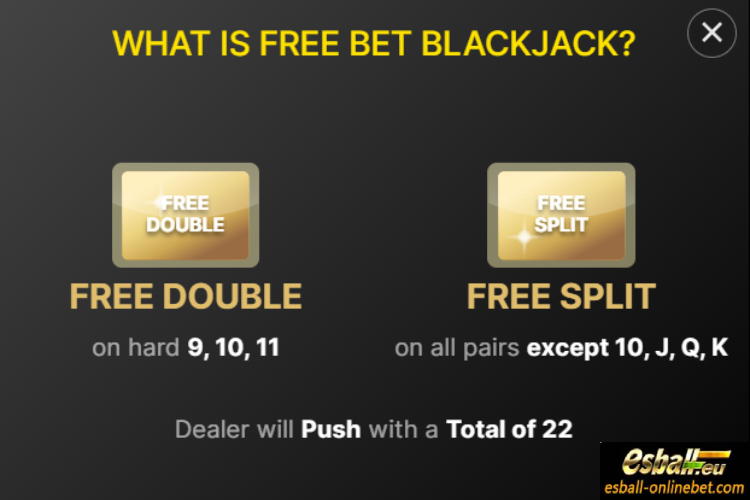 Free Bet Blackjack Evolution, Play Free Bet Blackjack Online