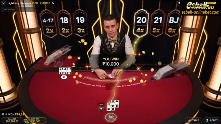 Lightning Blackjack Evolution Big Win Lightning Blackjack Evolution Big Win