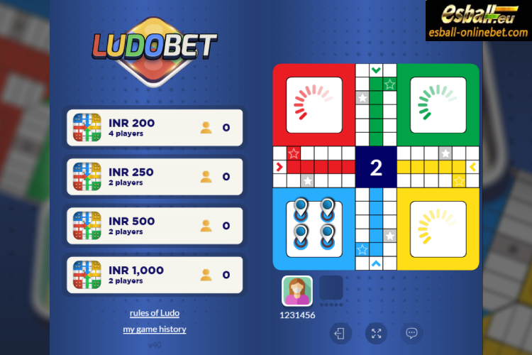 Ludo Bet Online Game, Play Ludo Bet Live with Real Money India