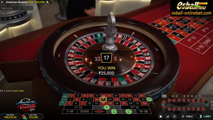American Roulette Evolution Big Win American Roulette Evolution Big Win