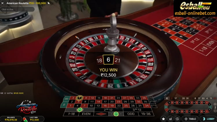 American Roulette Evolution Big Win American Roulette Evolution Big Win