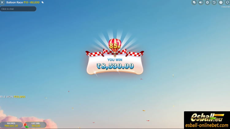 Balloon Race Casino Big Win Balloon Race Casino Big Win