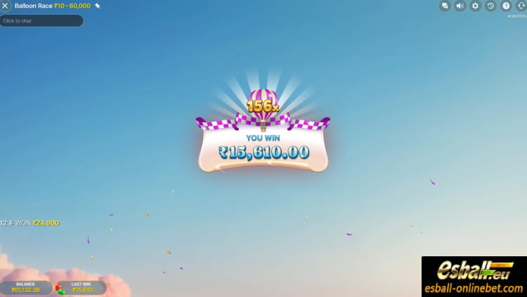 Balloon Race Casino Big Win Balloon Race Casino Big Win