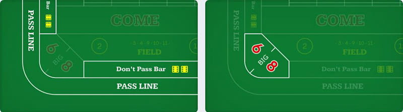 Live Craps Table Layout Live Craps Table Layout