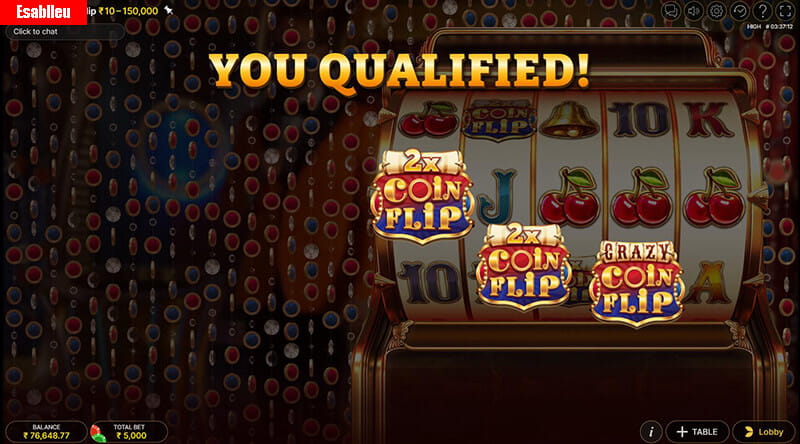 Crazy Coin Flip Qualification Phase Crazy Coin Flip Qualification Phase