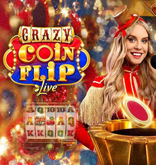 Crazy Coin Flip Evolution Gaming, Live Game Show Online Casino India