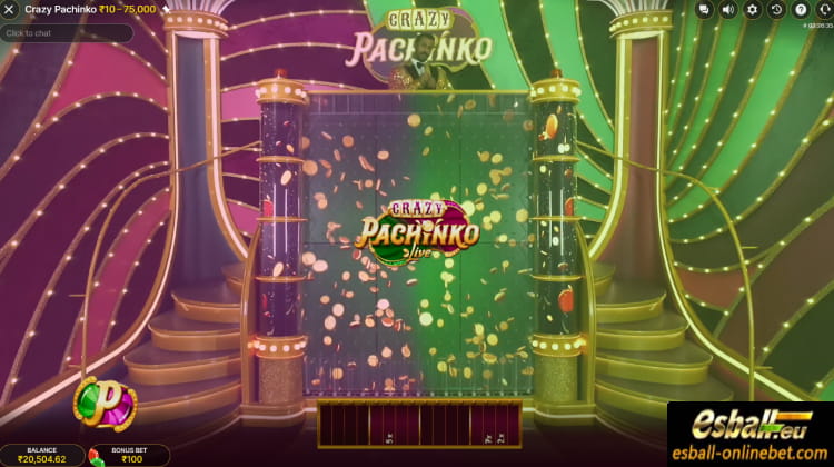 Crazy Pachinko, Play Crazy Pachinko Live Evolution Game Crazy Pachinko, Play Crazy Pachinko Live Evolution Game