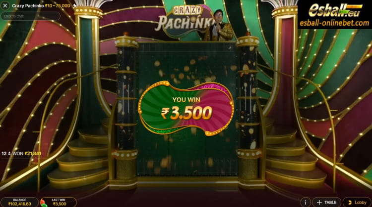 Crazy Pachinko Result & Big Win Crazy Pachinko Result & Big Win