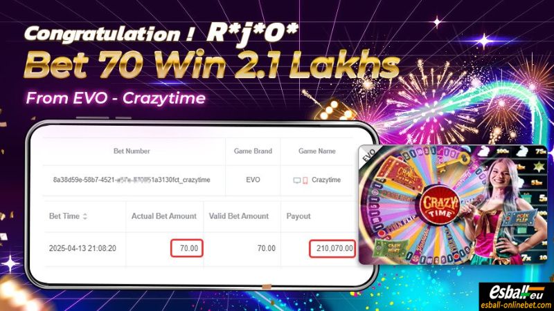Crazy Time Just Made One Member INSTANTLY Rich