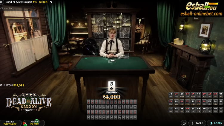 Dead or Alive Saloon Evolution Big Win Dead or Alive Saloon Evolution Big Win