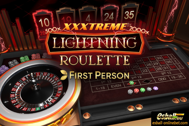 First Person XXXtreme Lightning Roulette, Evolution Online Casino