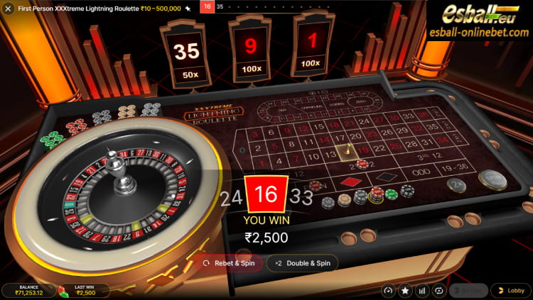 First Person XXXtreme Lightning Roulette Big Win First Person XXXtreme Lightning Roulette Big Win